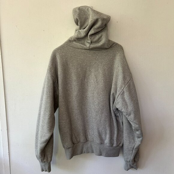 IDLT Perfect Hoodie Womens Medium Gray Double Layered Cozy Heavy Hooded - Picture 5 of 5